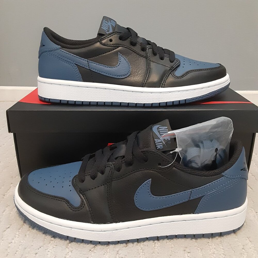 SIZE 7.5W / 6M - Jordan 1 Retro Low OG Mystic Navy (Women's) - AUTHENTIC NEW!